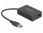 DeLOCK Adaptador de red USB Tipo-A a 1 x SFP Gigabit LAN 66463
