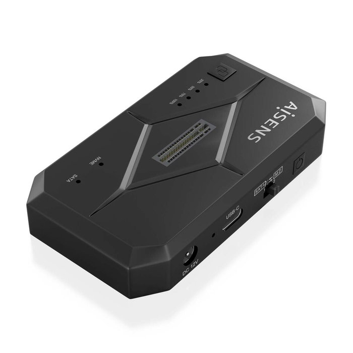 Aisens Estación de Docking ASDS-M2SATA04B SATA 2.5/3.5 y M.2 NVMe, Negro Aisens Estación de Docking ASDS-M2SATA04B SATA 2.5/3.5 y M.2 NVMe, Negro