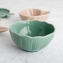 Bidasoa Bol Porcelana Aura Stela Verde 12x12x5 cm (6 Unidades)