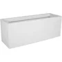 EDA PLASTIQUE Balconniere Graphit Up Maceta 25 L 59 x 19.5 x 22.8 cm Blanco Encalado
