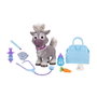 Jakks Pacific Muñeco Sven Interactivo de Disney Frozen, Set de Cuidado con Sonidos, 22 cm, PVC, Pilas AAA Incluidas