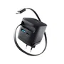 Intenso W65ACIC Cargador de Pared 65W GaN con Cable USB-C Retráctil Negro