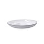 Quid Plato Dipear Porcelana Gastro Black 25 cm (6 Unidades)