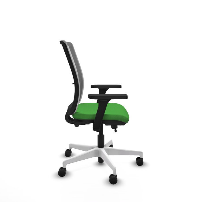 PIQUERAS Y CRESPO Silla de oficina Haches Verde y Gris con mecanismo Sincro/Traslack PIQUERAS Y CRESPO Silla de oficina Haches Verde y Gris con mecanismo Sincro/Traslack