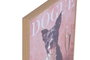 DKD Home Decor Cuadro Lienzo MDF 24x2x34 Perro Surtido de 4