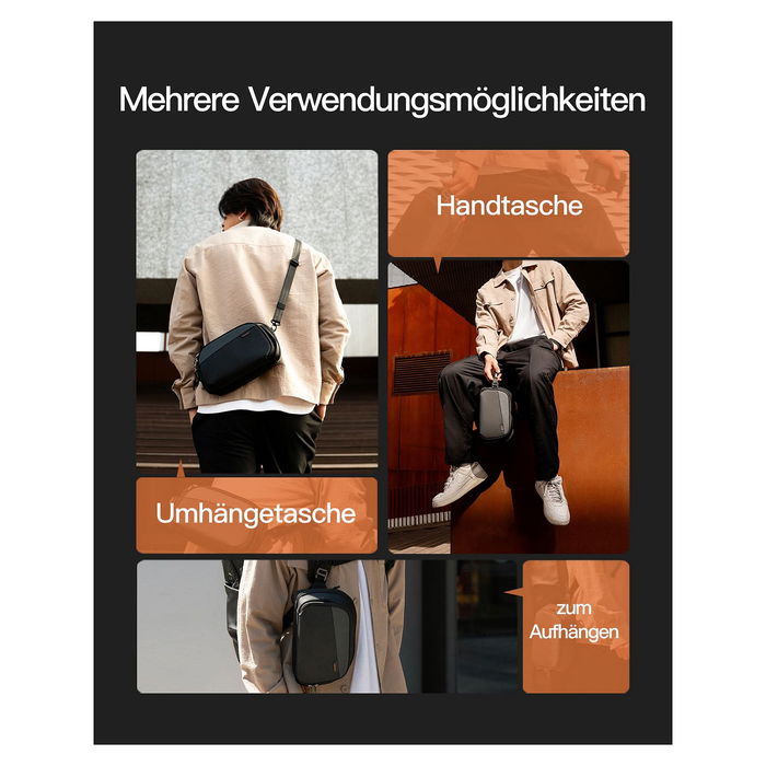 Inateck AB03010 Bolsa de almacenamiento Negra