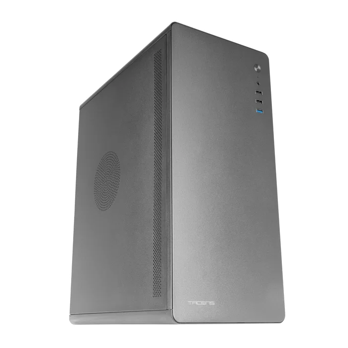 Tacens ENSIS Caja PC ATX Midi Tower Semitorre Negra, 1x USB 3.0, 2x USB 2.0, 3 Bahías 3.5", 3 Bahías 2.5", Compatible con Refrigeración Líquida