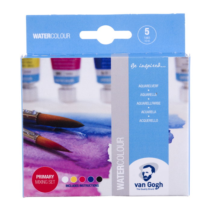 Van Gogh Estuche de Mezcla de Colores Primarios con 5 Tubos de 10 ml Van Gogh Estuche de Mezcla de Colores Primarios con 5 Tubos de 10 ml