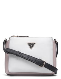 Becca, Bolso bandolera de tela, Blanco Rosa, Para mujeres