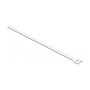 DeLOCK Bridas para cables con gancho y lazo 300 x 12 mm blanco, 10 piezas