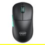 Cherry XTRFY M68 Wireless Ratón Inalámbrico Negro Turquesa 26000 DPI RF 2.4 GHz USB Tipo C