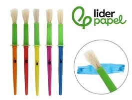 Liderpapel Pinceles escolares mediano