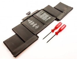 CoreParts Batería para Apple 99.50Wh 11.36V 8755mAh A1398 15 pulgadas Retina Mid 2015
