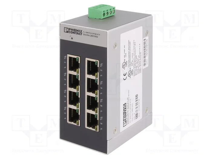 PHOENIX CONTACT FL-SFNB-8TX Switch Ethernet No Administrado PHOENIX CONTACT FL-SFNB-8TX Switch Ethernet No Administrado