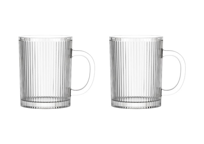 La Mediterranea Set 2 Mugs 350 ml Tera 8 cm x 10.5 cm x 11 cm (18 Cajas) La Mediterranea Set 2 Mugs 350 ml Tera 8 cm x 10.5 cm x 11 cm (18 Cajas)