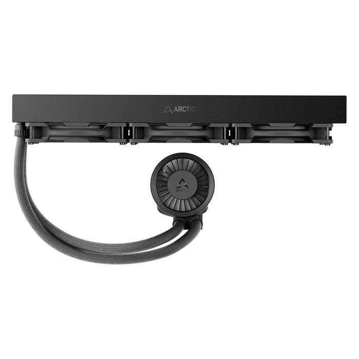 ARCTIC Liquid Freezer III Pro 420 - Kit de Refrigeración Líquida AIO CPU, 420mm Radiador (3 Ventiladores 120mm), Negro, Compatible con Intel LGA 1851/1700 y AMD AM4/AM5