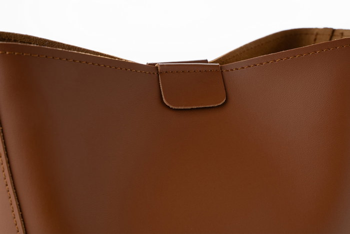 Lucky Bees Bolso Bandolera 925 Canela Piel de Polivinilo