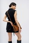Lucky Bees Bolso Bandolera 925 Canela Piel de Polivinilo