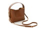 Lucky Bees Bolso Bandolera 925 Canela Piel de Polivinilo