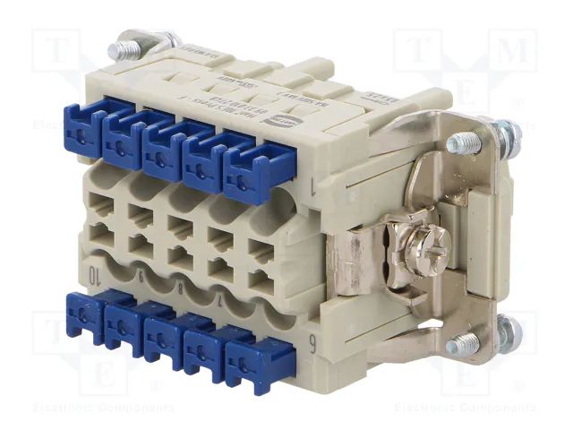 HARTING Conector HDC Hembra Han® ES Press 10 Pines HARTING Conector HDC Hembra Han® ES Press 10 Pines