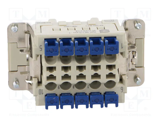 HARTING Conector HDC Hembra Han® ES Press 10 Pines HARTING Conector HDC Hembra Han® ES Press 10 Pines
