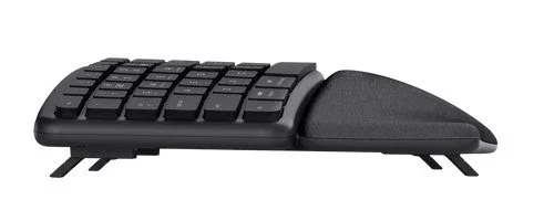 Trust Keyra Teclado Inalámbrico Ergonómico Multidispositivo Negro Trust Keyra Teclado Inalámbrico Ergonómico Multidispositivo Negro