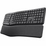 Trust Keyra Teclado Inalámbrico Ergonómico Multidispositivo Negro