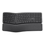 Trust Keyra Teclado Inalámbrico Ergonómico Multidispositivo Negro
