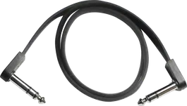 EBS Cable Interlink PCF Deluxe Stereo Jack-Jack Aa Negro - 58 Cm