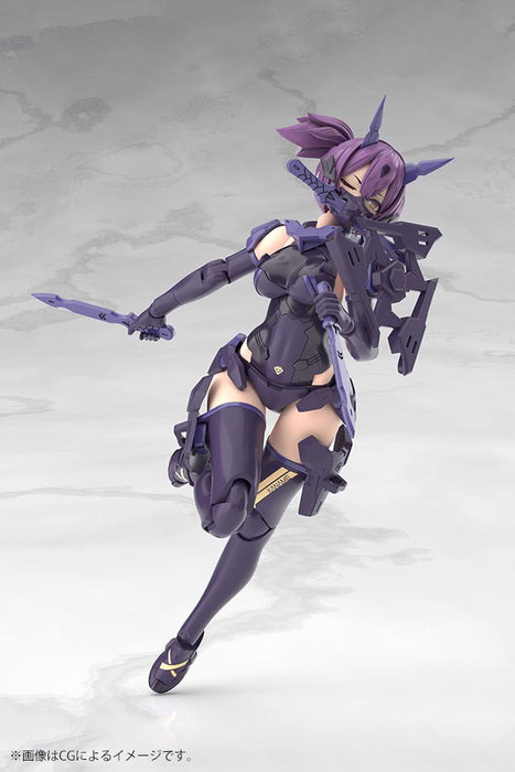 Megami Device Maqueta Plastic Model Kit 1/1 Asra Ninja Kaname Shadow Edition Full Package 14 cm