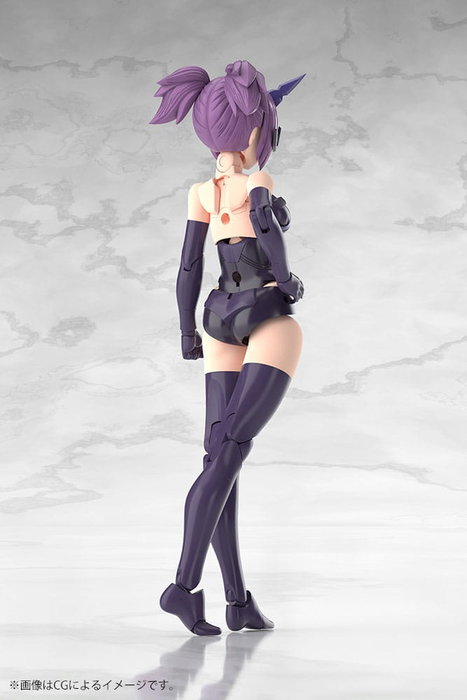 Megami Device Maqueta Plastic Model Kit 1/1 Asra Ninja Kaname Shadow Edition Full Package 14 cm
