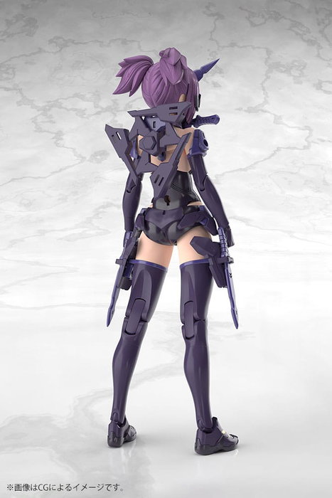 Megami Device Maqueta Plastic Model Kit 1/1 Asra Ninja Kaname Shadow Edition Full Package 14 cm