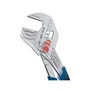 Bosch Professional Alicates 250 mm BOS1716535547495 Acero al Cromo-Vanadio Ajustable con Protección Antipellizcos