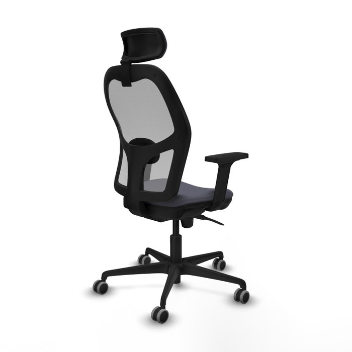 PIQUERAS Y CRESPO Silla de oficina Jorquera con mecanismo Sincro, Gris