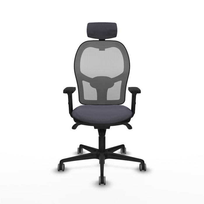 PIQUERAS Y CRESPO Silla de oficina Jorquera con mecanismo Sincro, Gris