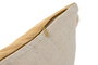 DKD Home Decor Fleky23 Cojín Boho Mostaza Algodón Reciclado Poliéster 45 x 45 x 15 cm
