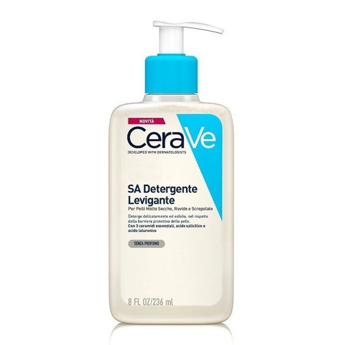 Cerave SA Smoothing Cleanser para piel seca y rugosa 236 ml