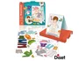 DISET 63246 Pizarra Magnética Doble Cara para Vestir Niño y Niña, Juego Educativo Multilingüe (ES, EN, FR, IT, PT), +3 Años