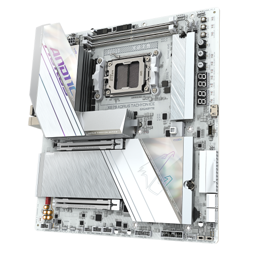 Gigabyte X870 AORUS Tachyon ICE Blanca, Socket AM5, DDR5 Gigabyte X870 AORUS Tachyon ICE Blanca, Socket AM5, DDR5