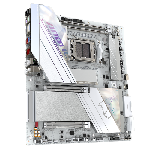 Gigabyte X870 AORUS Tachyon ICE Blanca, Socket AM5, DDR5 Gigabyte X870 AORUS Tachyon ICE Blanca, Socket AM5, DDR5