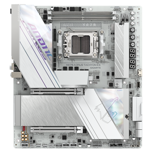 Gigabyte X870 AORUS Tachyon ICE Blanca, Socket AM5, DDR5 Gigabyte X870 AORUS Tachyon ICE Blanca, Socket AM5, DDR5