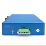 Digitus Conmutador Ethernet Industrial 16 Puertos Gigabit no Gestionado 2 SFP Uplink, Montaje en Rail DIN, IP40, Aluminio - Negro/Azul
