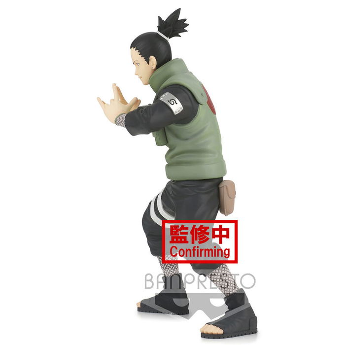 BANPRESTO Figura Shikamaru Nara Naruto Shippuden Vibration Stars 17cm