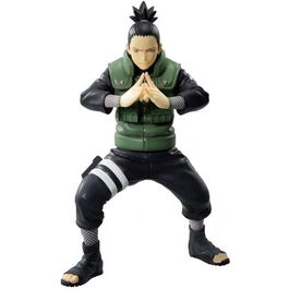 BANPRESTO Figura Shikamaru Nara Naruto Shippuden Vibration Stars 17cm