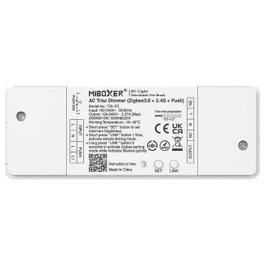 Miboxer LED Dimmer Controller AC TRIAC 500W Zigbee 3.0+2,4G+Push Milight/Miboxer