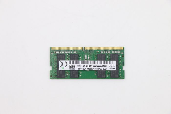 Lenovo 16GB SODIMM DDR4 3200MHz Lenovo 16GB SODIMM DDR4 3200MHz