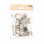 Edm Bisagra de cazoleta acodada BC05 con soft-close, 35 mm, 2 uds