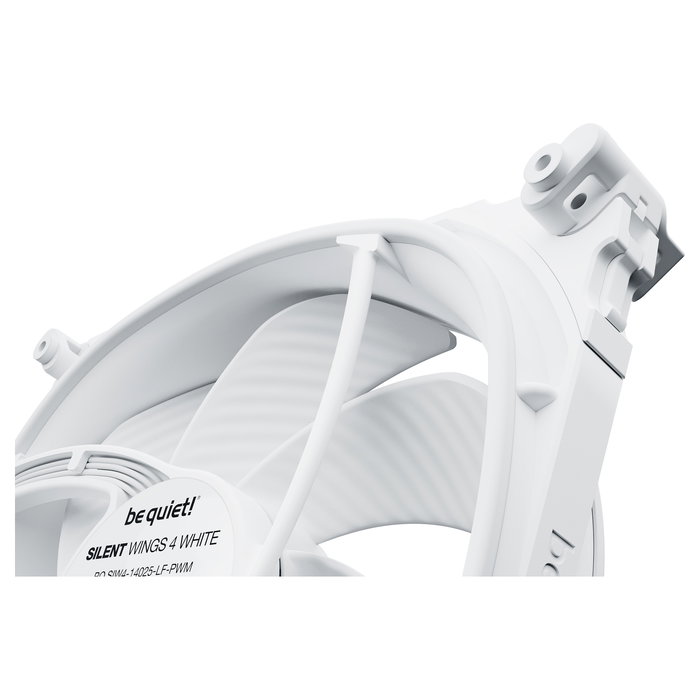 Be Quiet! Silent Wings 4 140mm PWM High-Speed Ventilador PC Blanco, 1900 RPM, 133.2 m3/h, 29.3 dB, 4 Pines