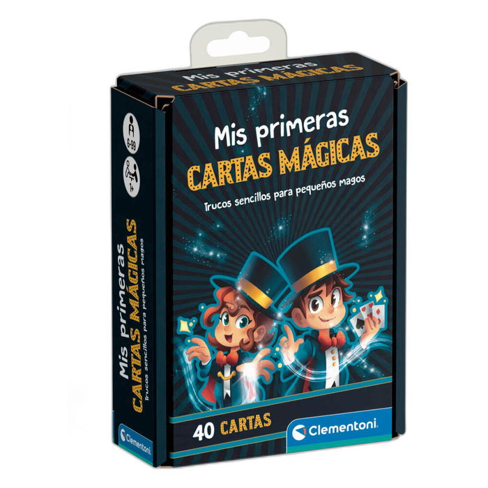 Clementoni Mis Primeras Cartas Mágicas Juego de Cartas para Hacer Magia Español Clementoni Mis Primeras Cartas Mágicas Juego de Cartas para Hacer Magia Español