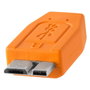 Tether USB-C a Micro-B Cable System 9,40 m Naranja
